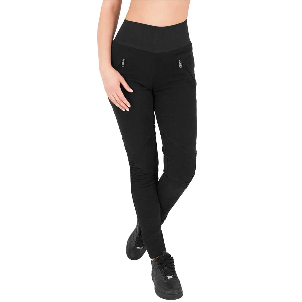 Urban Classics - Interlock High Waist Leggings - Black